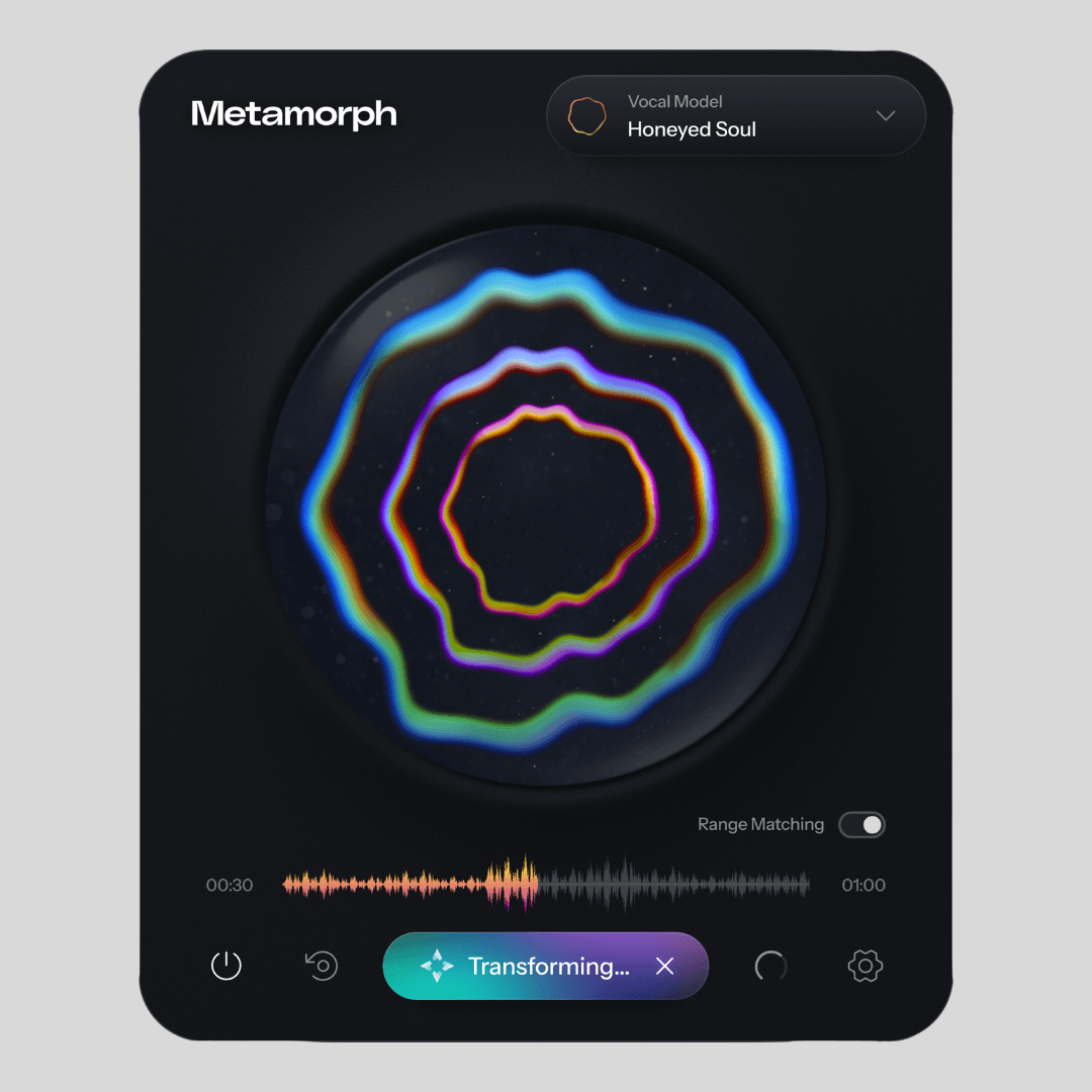 Create and download your own voice model for Metamorph by AutoTune®