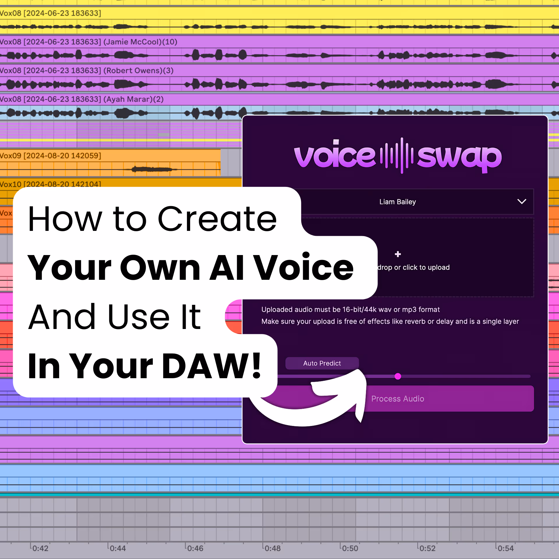 How to create your own voice model and use it in your DAW